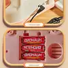 Candy Grab Machine Safety Material Abs Toy Kids Toys Acoustic And Light Accompanying Electronic Toy Claw Machine Cute Shape 4