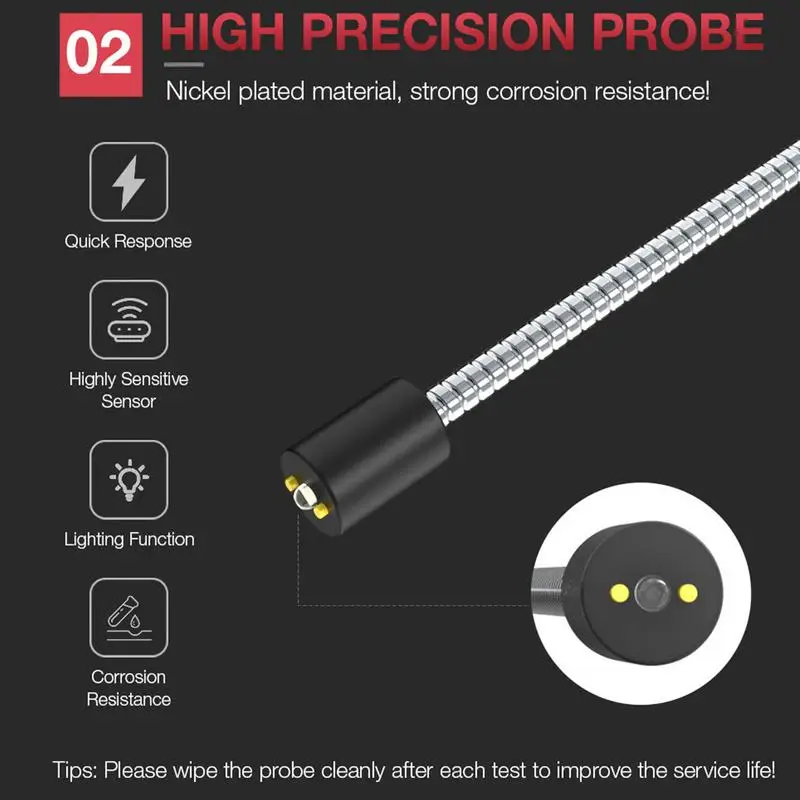 Brake Fluid Tester Pen Quick Acting Transmission Fluid Checker Testing Tool Portable Checker Tool Car Brake Detector For All