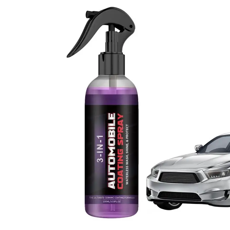 

Car Coating Spray 100ml 3 In 1 Car Scratch Repair Spray Protective Car Detailing Kit For Body Polish Paint Car Care Accessories