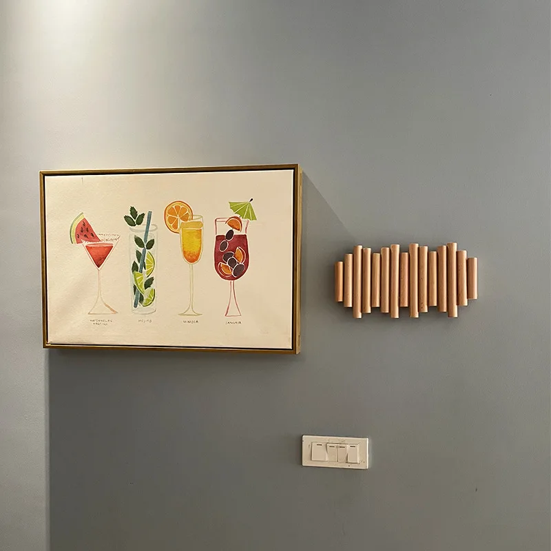 Handmade Nordic Style Wooden Coat Rack