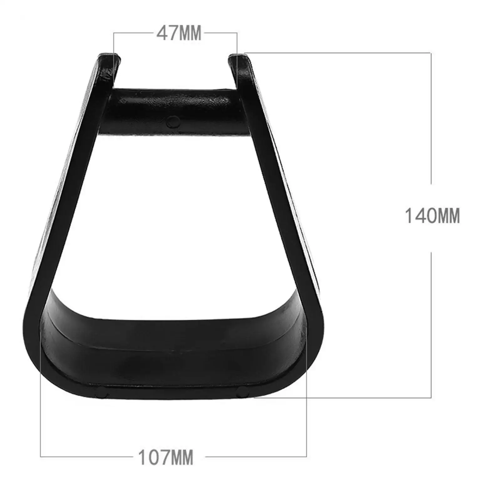 2Pcs High Strength Stirrups Heavy Duty Kids Stirrups for Saddle Supplies 6