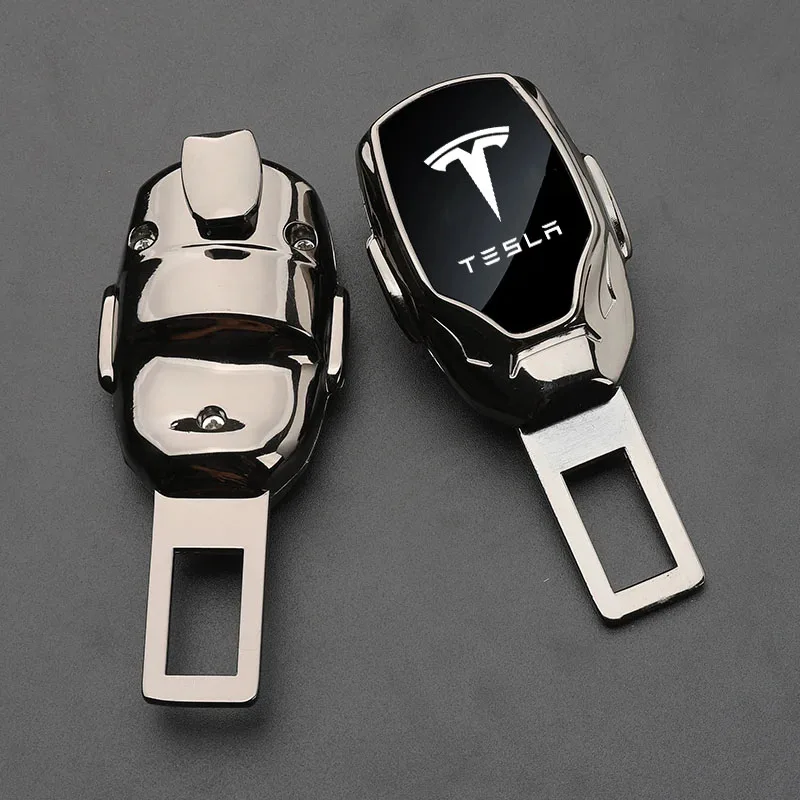 Car Seat Belt Locker Carabiner Extender Insurance Belt Insert Buckle for Tesla Model Y Model 3 X S Seat Belt Extender