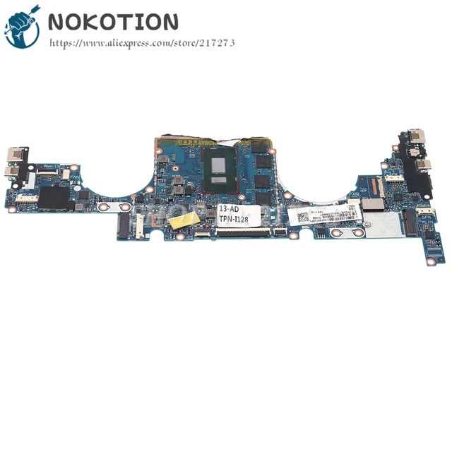 NOKOTION For HP 13-AD 13-AD106TU TPN-I128 series PC Motherboard 6050A2907701-MB I7-7500+16G RAM 926315-001 926315-501 926315-601 2
