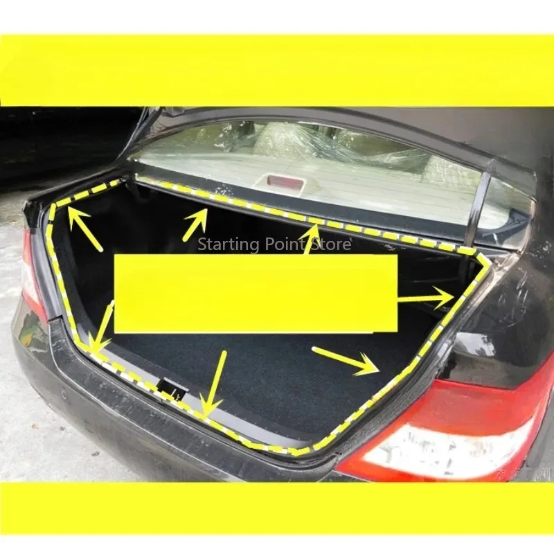 

Применимо к BYD F3/G3/L3/F0/F6/S6/M6, Резиновая лента для багажника, оригинальная Водонепроницаемая Автомобильная уплотнительная лента