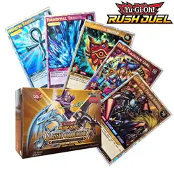 72 - Piece Holographic Red & Blue Eyes Duel Monster Card Collection - Classic Yu - Gi - Oh! Rush Duel Set (72Pcs All shiny)