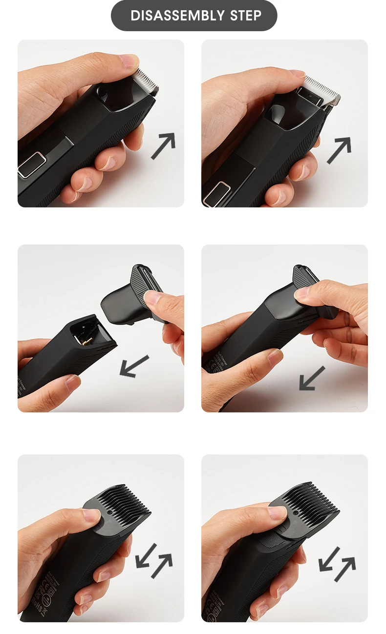Groin & Body Hair Trimmer –Dual-Head Safe Trimmer & Foil Blades, Waterproof Wet/Dry Groomer USB-C Rechargeable with Travel Lock
