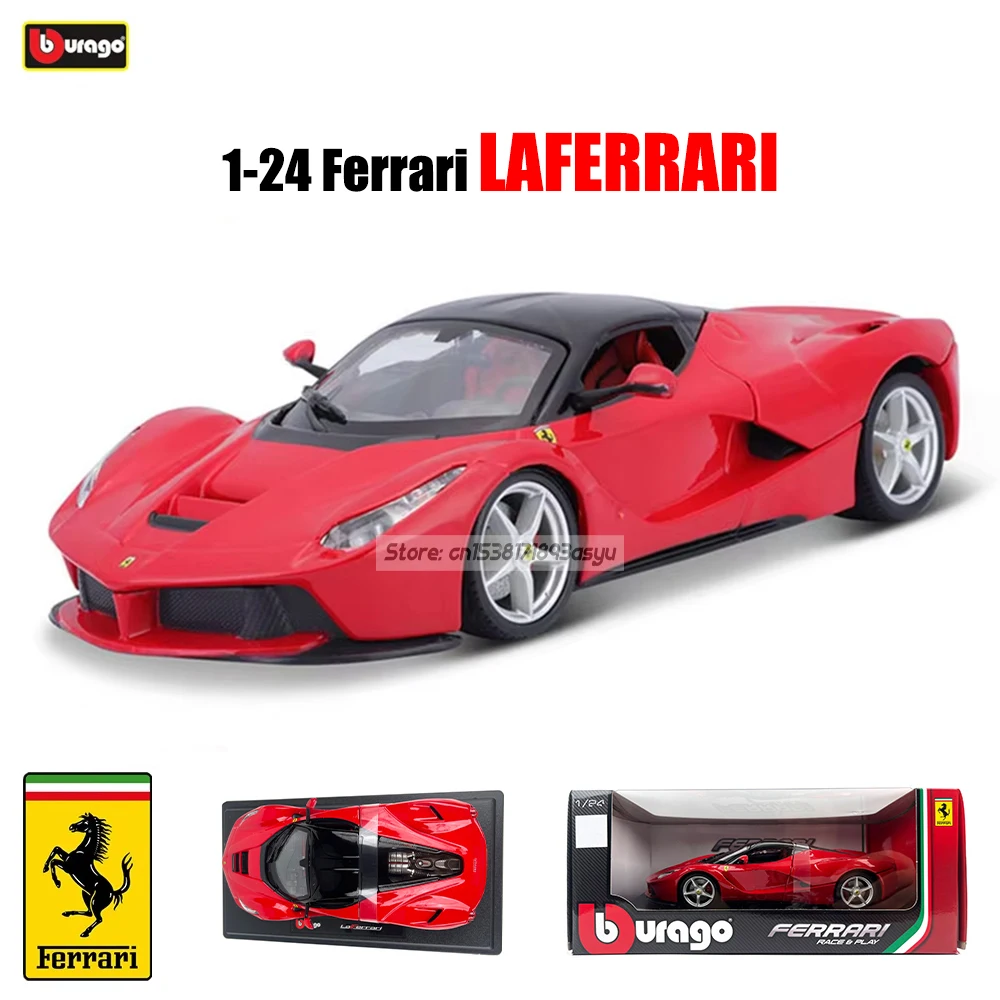 Bburago 1:24 Ferrari Alloy Diecast Toy Car Collection Gift