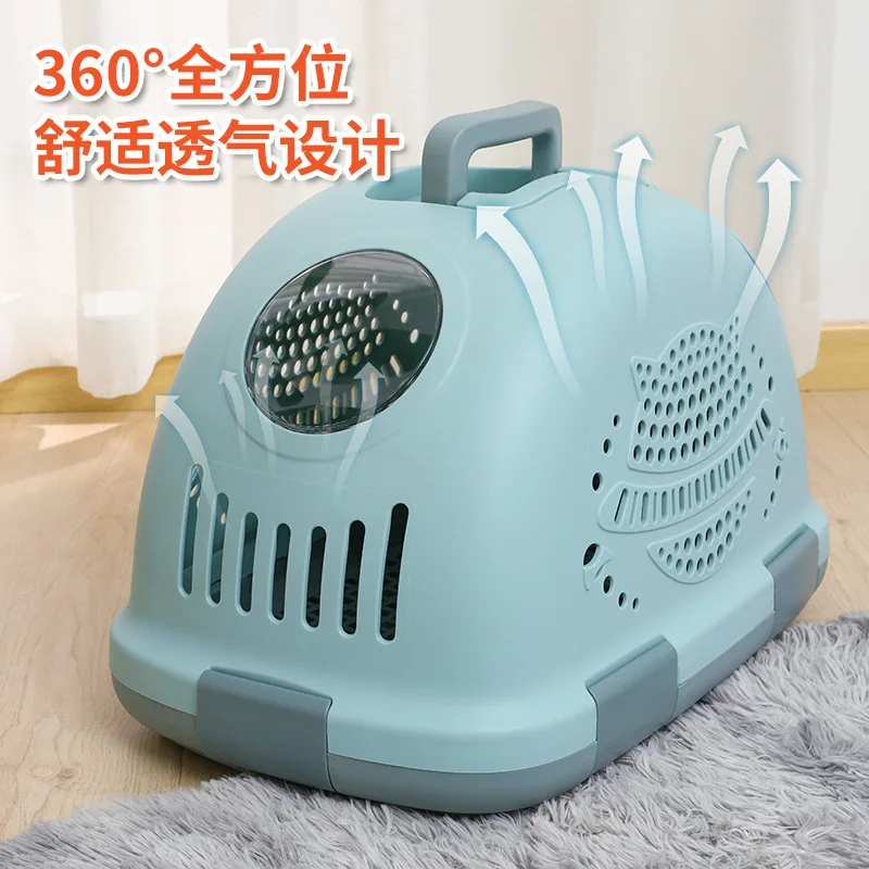 Car-mounted Flight Box, Cat Cage, Portable, Out-and-out, Dog Transport Box, Large Dog Travel Box