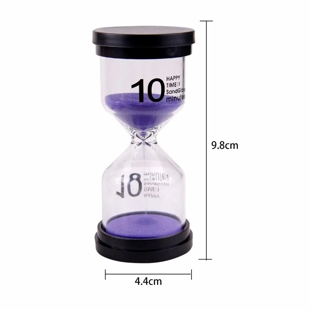 Electroplate Home Decoration Time Reminder Graduation Gift Glass Tube Desktop Ornament Hourglass Timer Sandglass Time Funnel Sand Timer Liquid Hourglass Timer Colored Hourglass