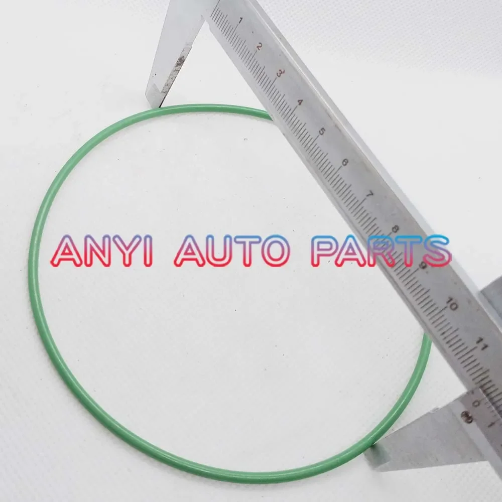 Air Conditioning Gaskets O Ring Set for V5 Green 119.21*113.97*2.62mm OR-0157G NBR air conditioning compressor cylinder gasket/O-ring (2pcs)
