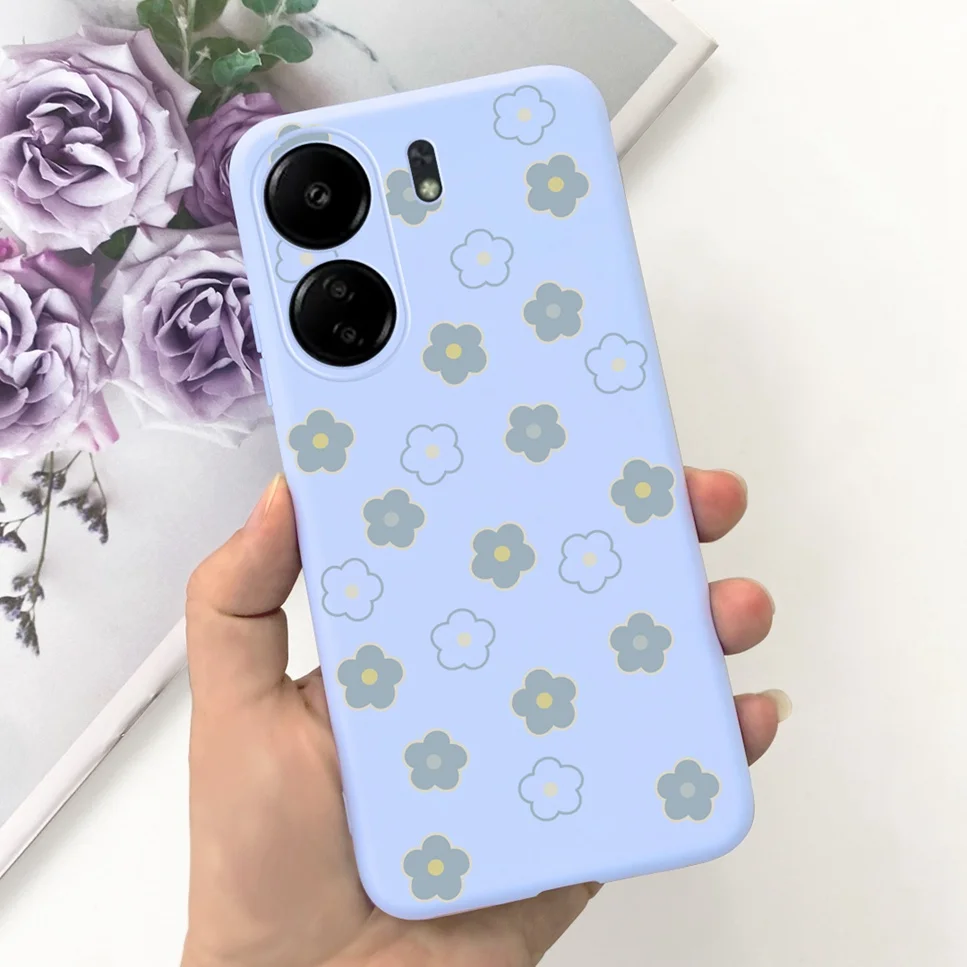 For Xiaomi POCO C65 Case Cute Cartoon Cat Painted TPU Silicone Back Cover For Xioami POCO C65 POCOC65 C 65 6.74 Phone Case Funda