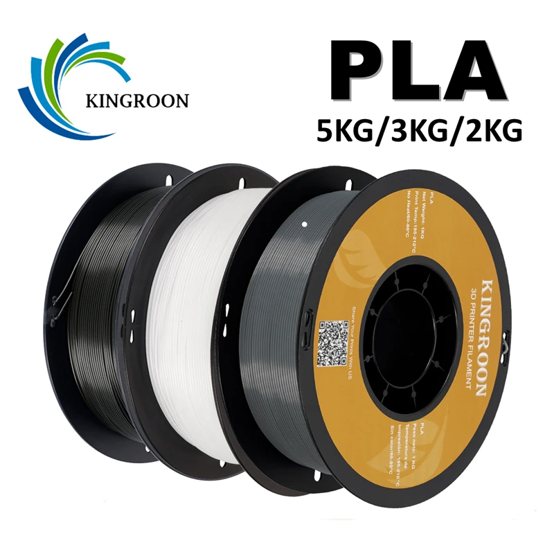 2KG/3KG/5KG PLA Filament 1.75mm , Original KINGROON KP3S/KP3S Pro/KP5L ...