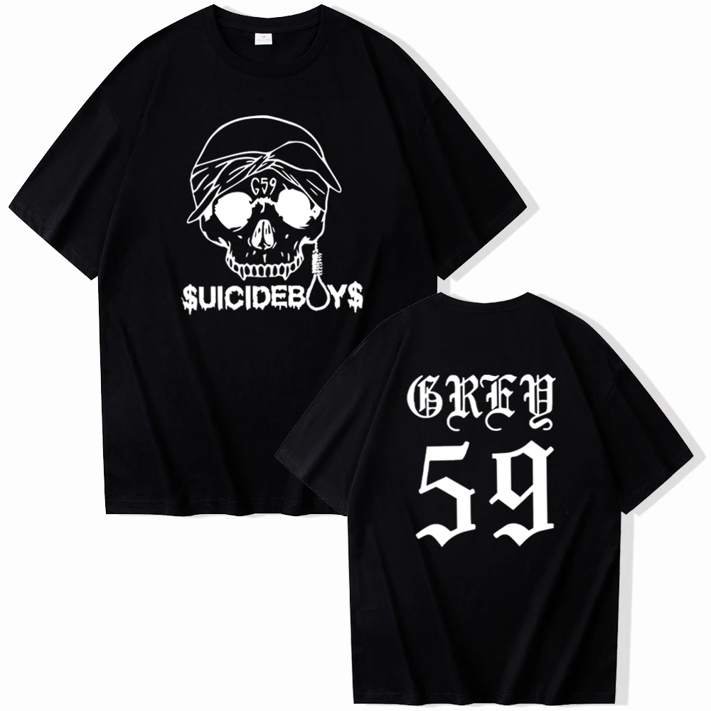 

Suicideboys Shirt G59 Tour 2023 Shirt American Hip Hop Shirt Gift for Fan O-Neck Casual Short Sleeve Shirts