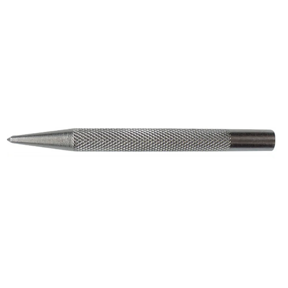 

Accurate Positioning Chrome Vanadium Steel Tapered Punch Point Non Slip Handle Center Punch Silver Center Punch