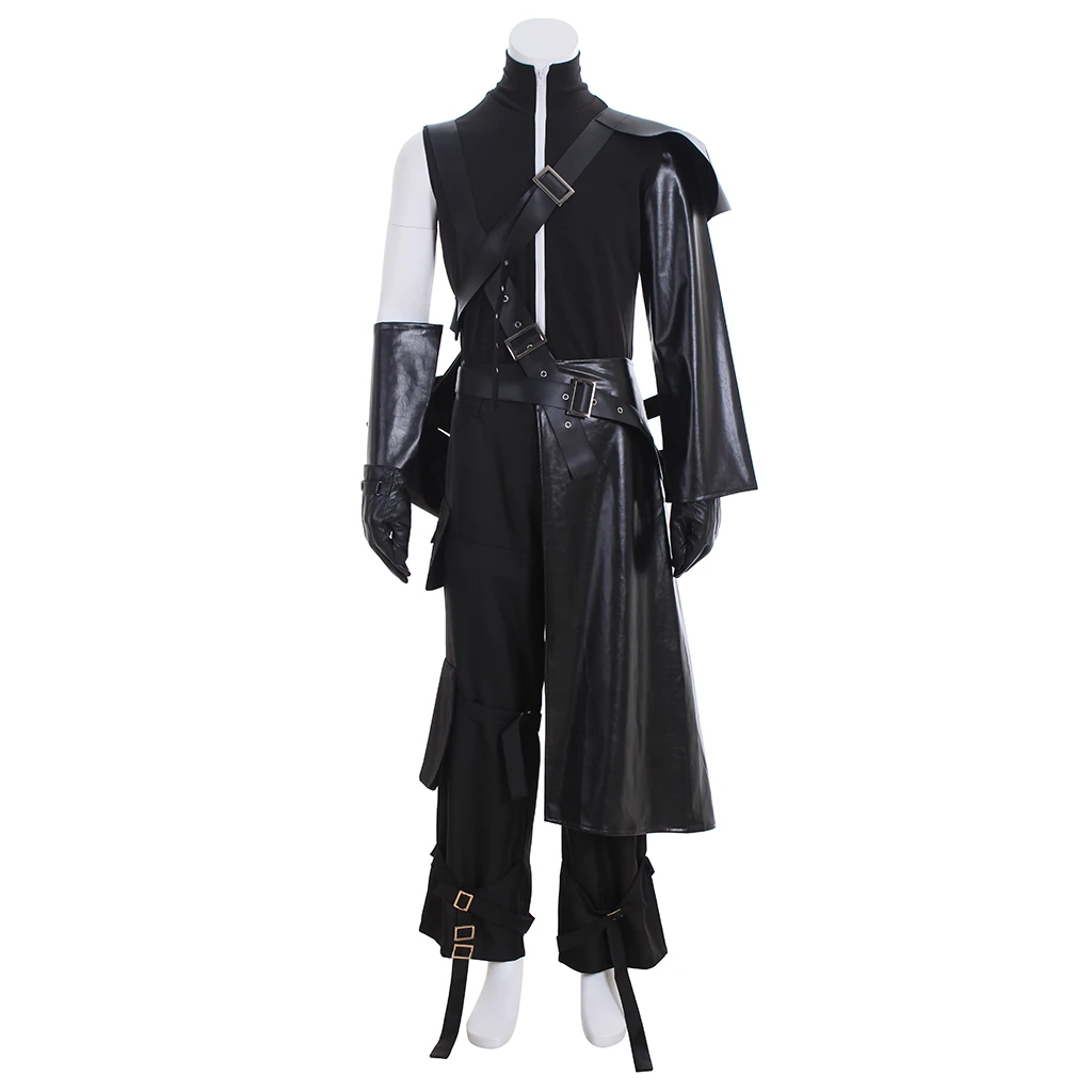 Final Fantasy VII-Inspired Cloud Strife Cosplay Costume for Men with Custom Sizing