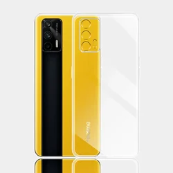 Enhanced Product Title:  
Silicone Soft Transparent Phone Case - Clear Protective Cover for Realme GT 5G (Clear)