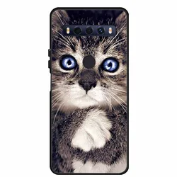 Stylish Black Silicone Soft Back Cover with Popular Picture Design - Protective Phone Case Coque  Bag for TCL 10 SE (B06.CH.29)