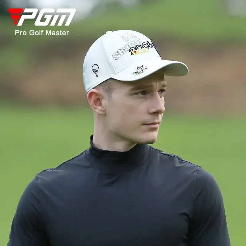 PGM Men's Golf Hat Breathable Fast Drying Sun Hats Sunshade Sunscreen Fashion Embroidery MZ043
