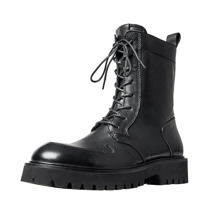 Retrobrogue Stivali Da Equitazione In Pelle Bovina Di Alta Qualità Stivaletti Chelsea Stivali Da Moto Da Uomo In Pelle Naturale
