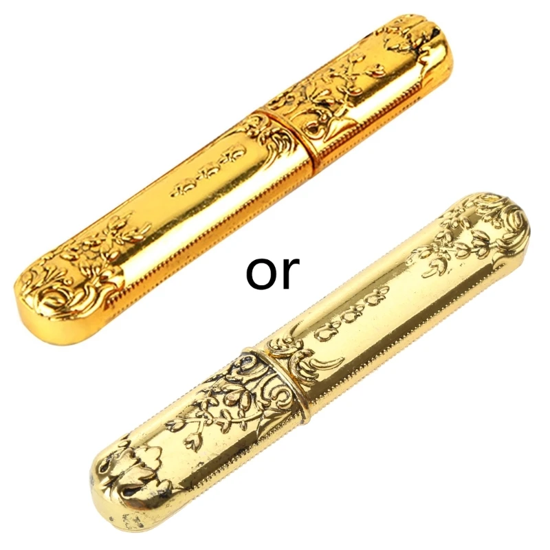 

Exquisite Metal Needle Case Practical Sewing Thimble Rings Sewing Accessory