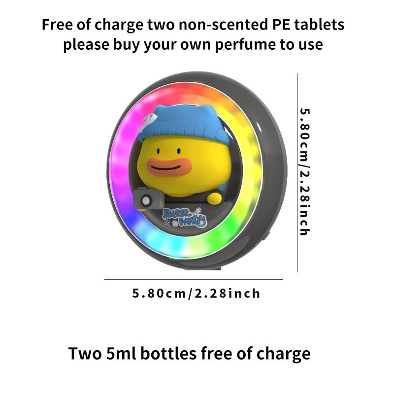 1PC RGB ���� ���� �ڵ��� ���� ���ⱸ ���� ����Ʈ �ڵ��� �Ʒθ��׶��� - ���� PE ���� 2�� ���� 5ml �� 2��