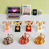 Dollhouse Miniature Furniture Alloy Mini Notebook Ipad Telephone Model Toy For Barbie Bjd Ob11 Doll Accessorie Kids Pretend Play 1