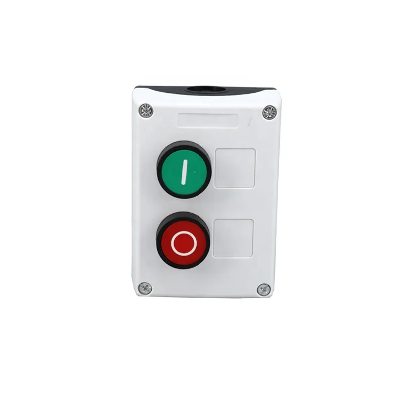 

XDL35-B213 On Off Electrical Control Box Push Button Stations Plastic RED GREEN Switch Box
