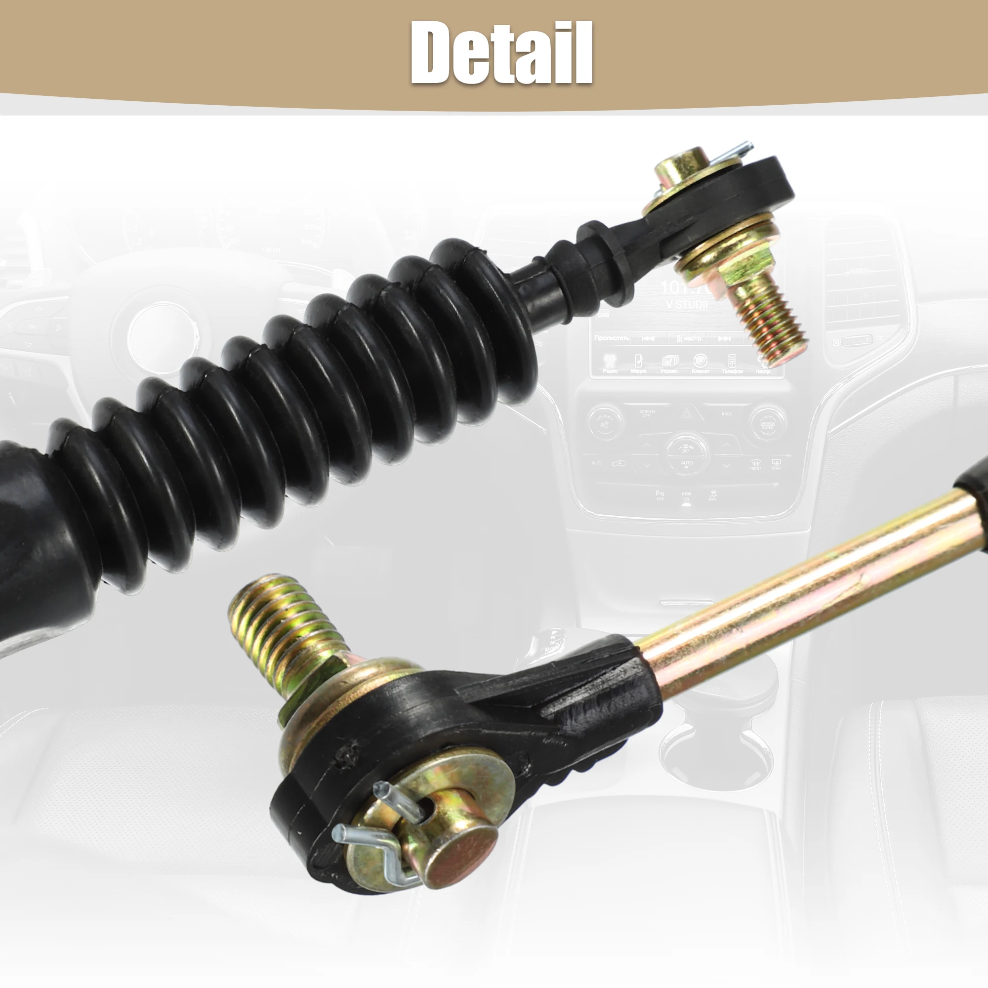 X Autohaux Automatic Transmission Shifter Cable Gear Shift Control Lever Selector Cable No.3382006071 for Toyota Camry 1997-2001