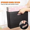 JESJELIU Document File Storage Box Folding Desktop Organizer Multi-functional Books Plastic Sorting Storage Rack Office Supplies 5