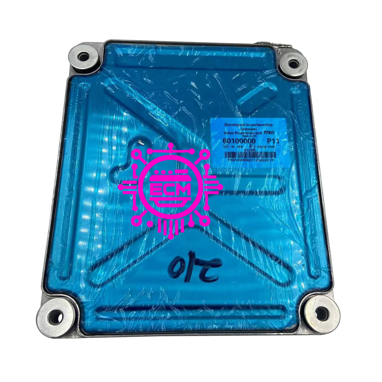 Control Unit D6E Engine Controller ECM 60100000 VEO6010000 For EC210B EC290B EC240B Excavator