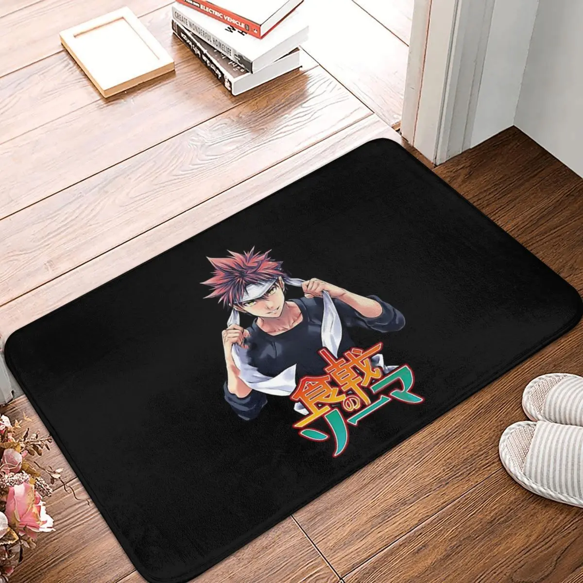 Yukihira Soma Essential Bagno Tappeto Antiscivolo Food Wars Shokugeki No Soma Camera Da Letto Mat Benvenuto Zerbino Decorazione Della Casa Tappeto