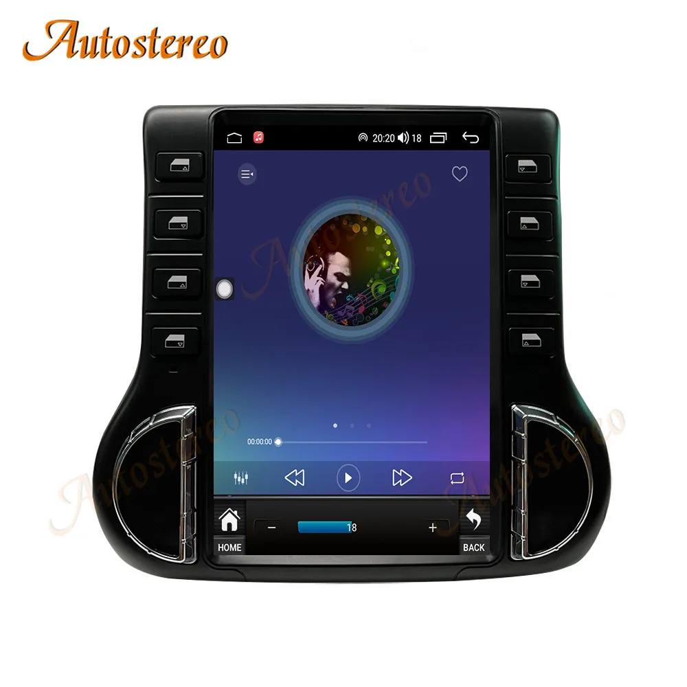 Carplay Android For Jeep Wrangler JK 2010-2017 Tesla Screen Car Multimedia Playe