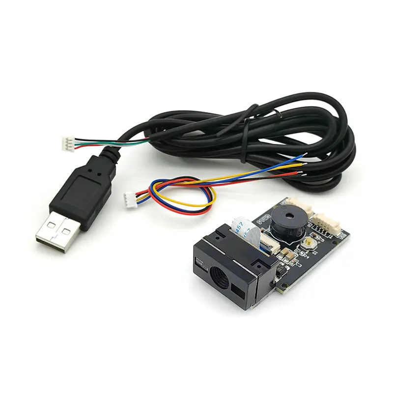 GM65 1D 2D Barcode Scanner USB UART PDF417 Bar Code Reader QR Code Module CMOS With Cable For Bus Supermarket Hospital image 6