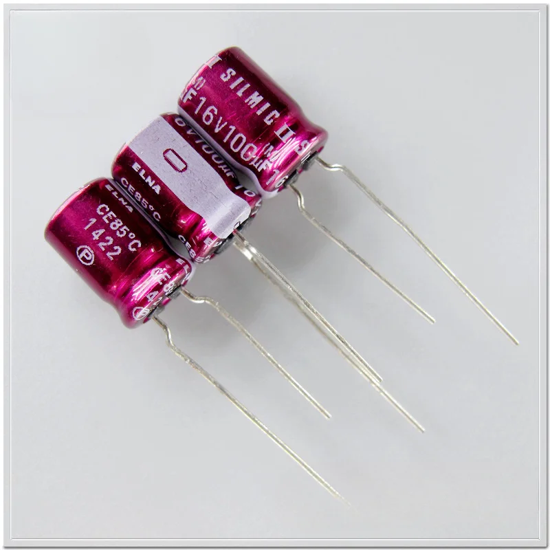 販売用在庫全数100v,220μF (SILMIC Ⅱ) 46個 (専用) Amazon.co.jp: 4個のElna SILMILC IIコンデンサ - 100V 2.2