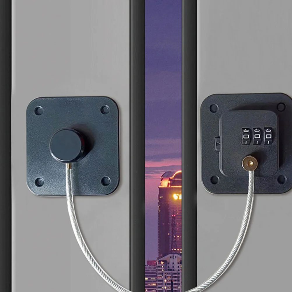 

2pcs Refrigerator Lock Combination Freezer Door Locks Punching Free Locks Safety Cabinet Locks