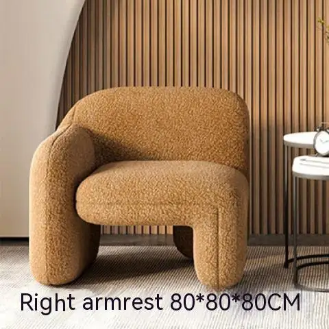 80cm Brown wool-L