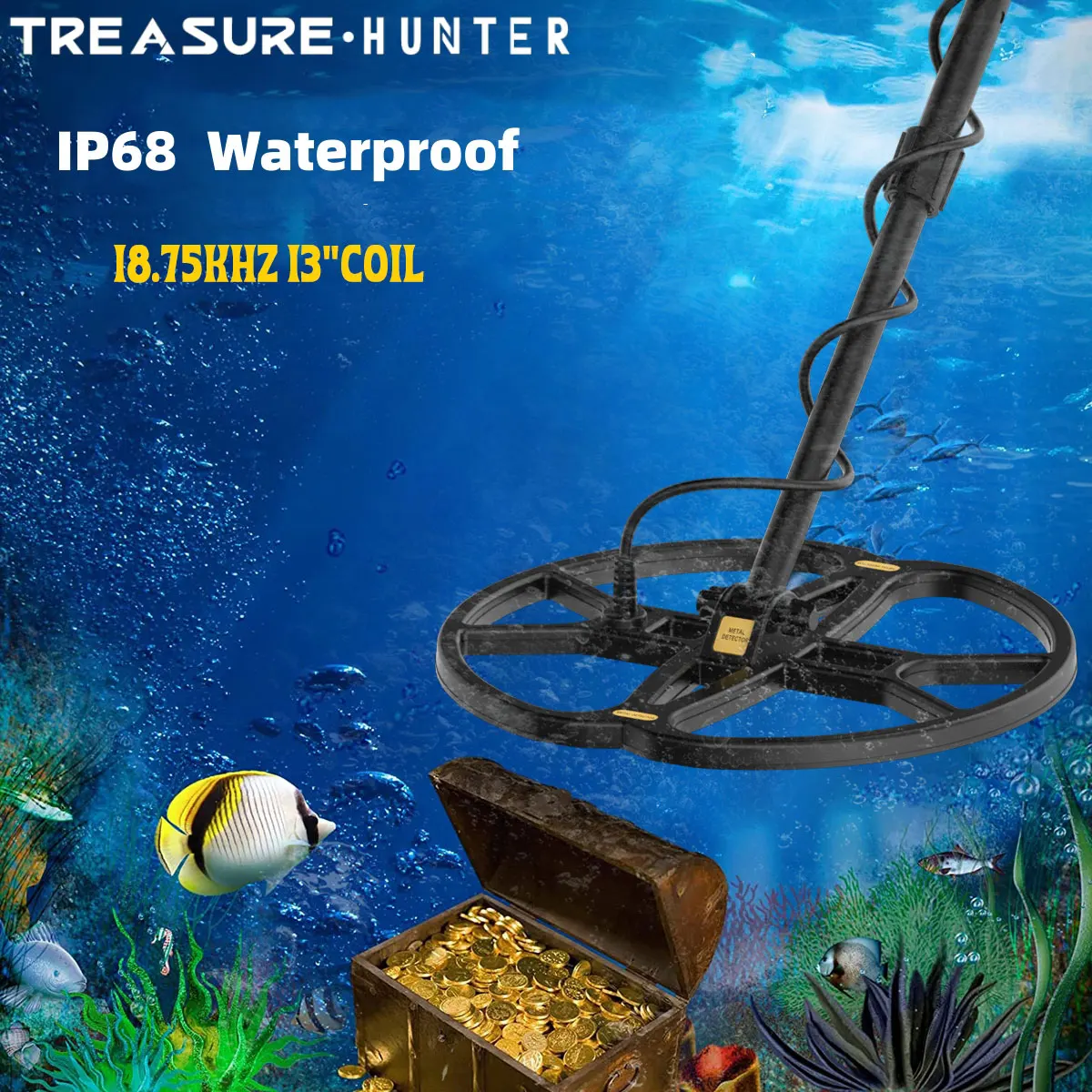 Металлоискатель MT705 TC800, 18,75 кГц, 13 дюймов | AliExpress