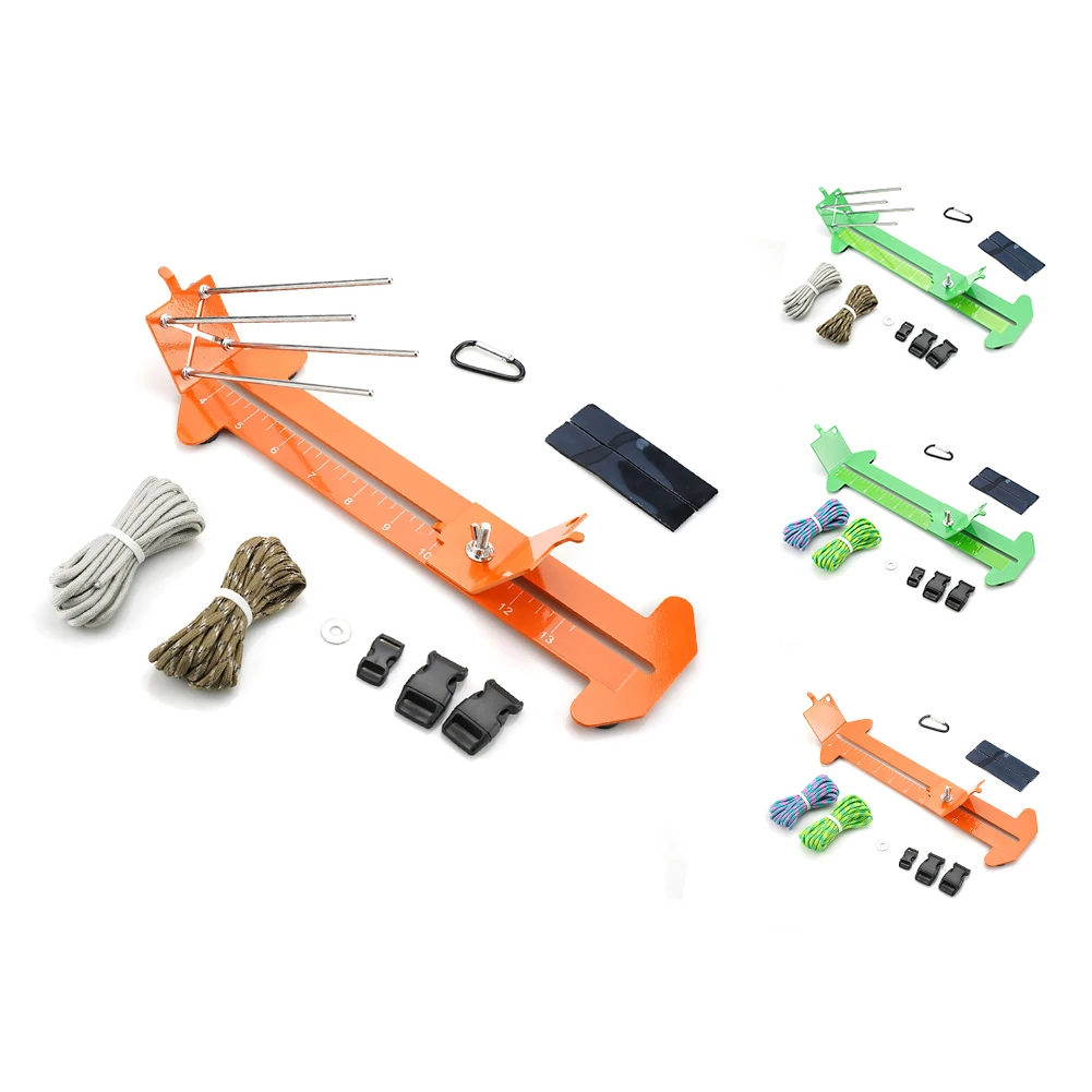 

Metal Weaving DIY Craft Maker Tool Includes Free Paracord Buckles Paracord Jig Paracord Craft Bracelet Maker Paracord Tool Kit
