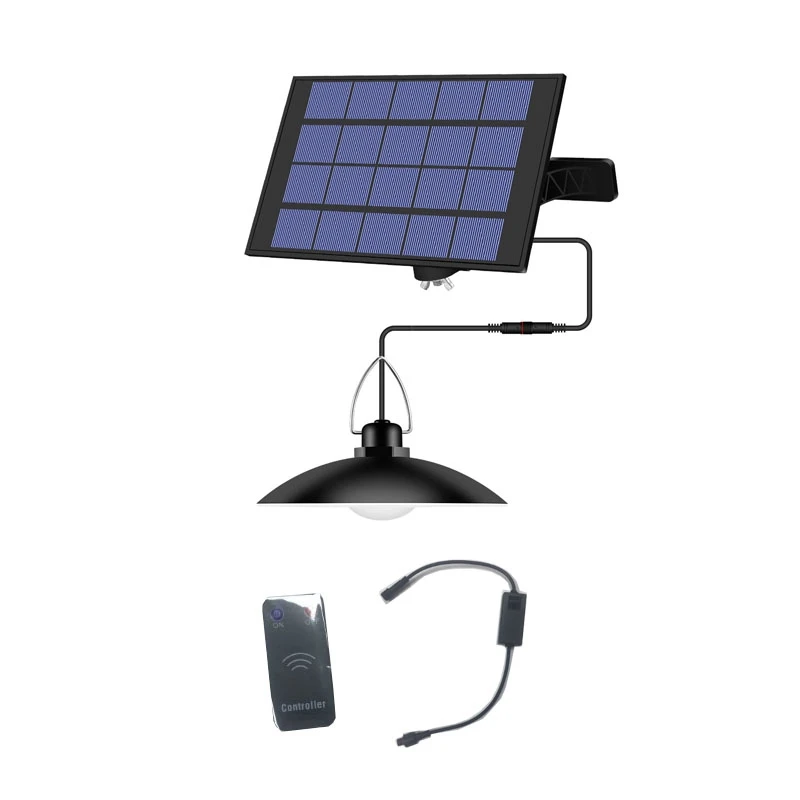 

Chandelier Double/Singe Head Solar LED Light With Remote Control Lampshade Bulb Waterproof Lamp White Garden Light
