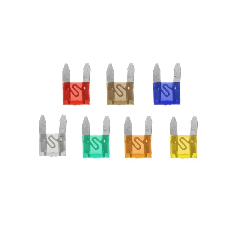 Kit Fusibili Auto A Lama Assortiti 100 Pezzi, 2A 3A 5A 7.5A 10A 15A 20A 25A 30A 35A, Con Scatola Porta Fusibili In Plastica