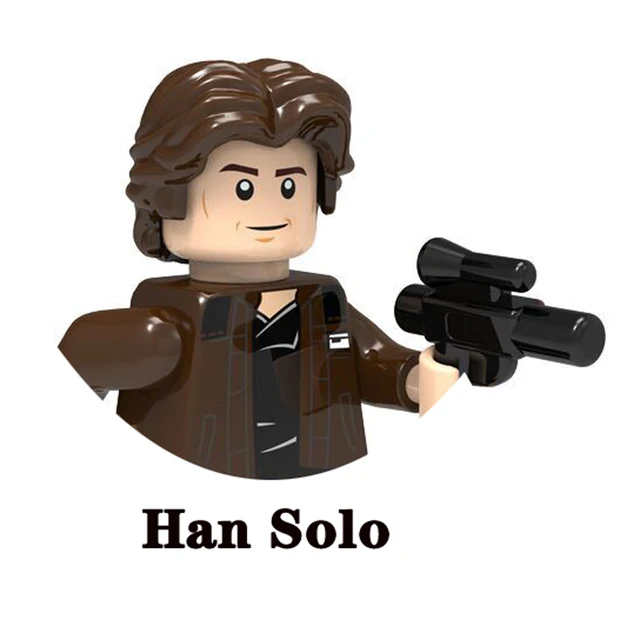 Hoth Rebel Alliance Troopers Rodian Duros Building Blocks Resistance Han Solo Leia Chewbacca Bricks Cassian Andor Figure Kid Toy N-PG813