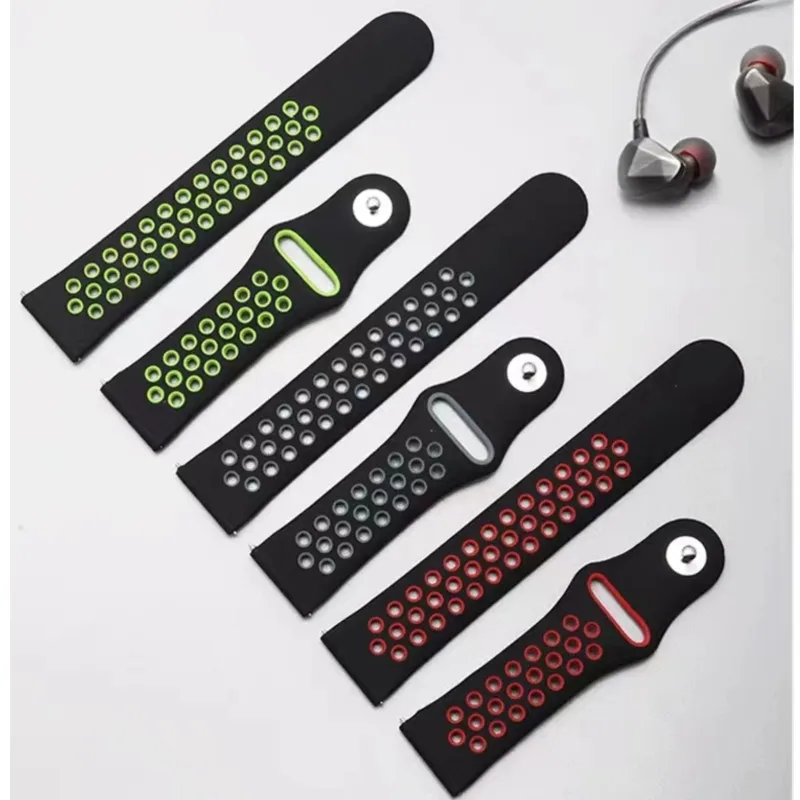 Silicone Sport Watch Band - Versatile and Stylish Bracelet