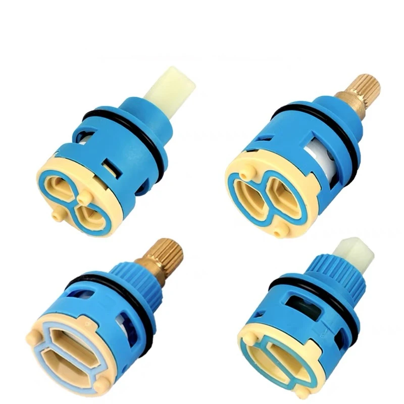 

25MM/22MM Shower Faucet Ceramic Spool/Shower Sprinkler Water Separator 2-Hole Diversion Valve Core/Bathroom Accessories fittings