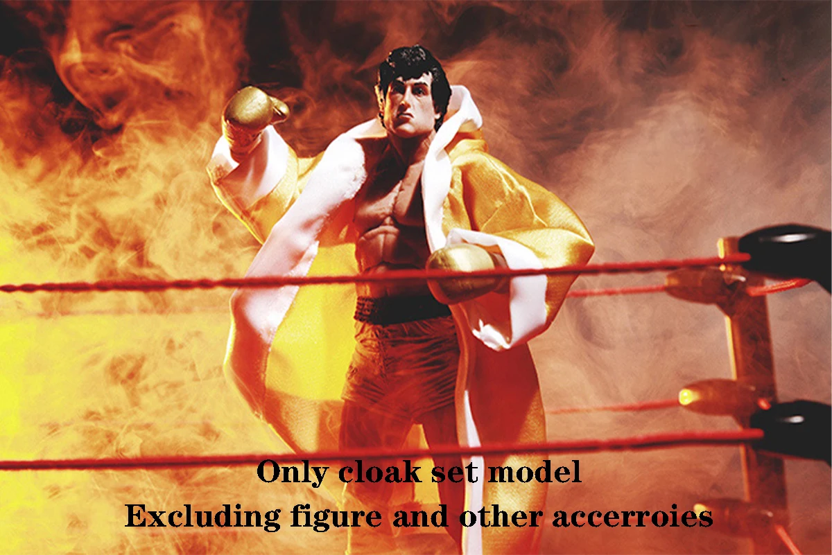 Custom JLDZ 1/12 NECA Toys Fighting Boxer King Long Hooded Cloak Boxing Robe  Suit Model Fit 6 Storm Action Figure Body - AliExpress