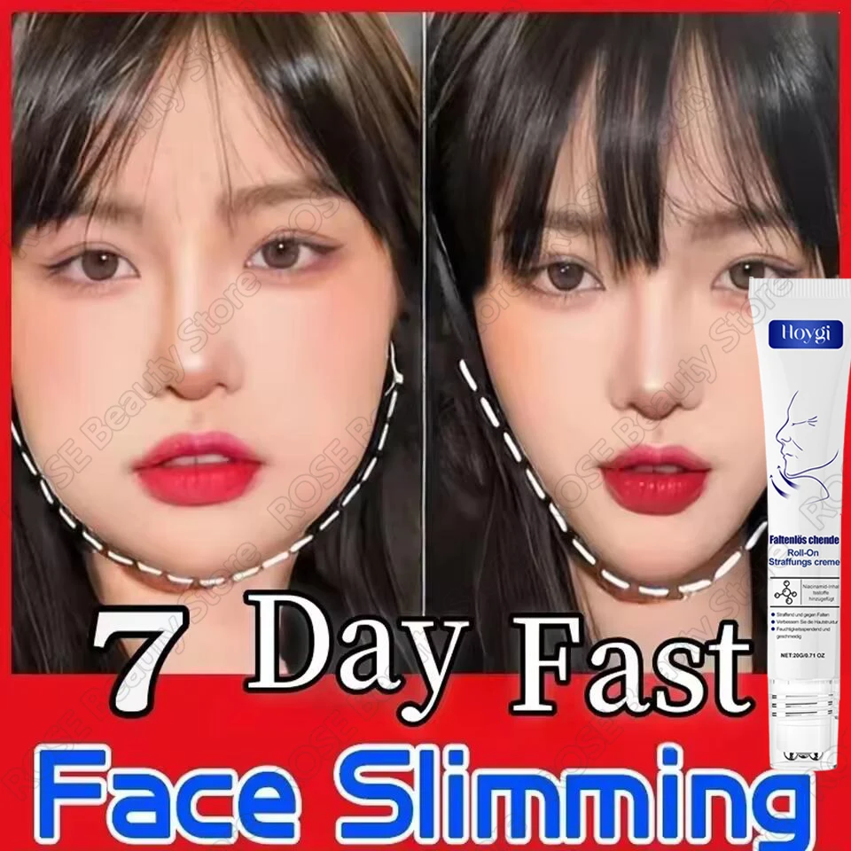 Face Cream Roller Massager V-Shape Slimming