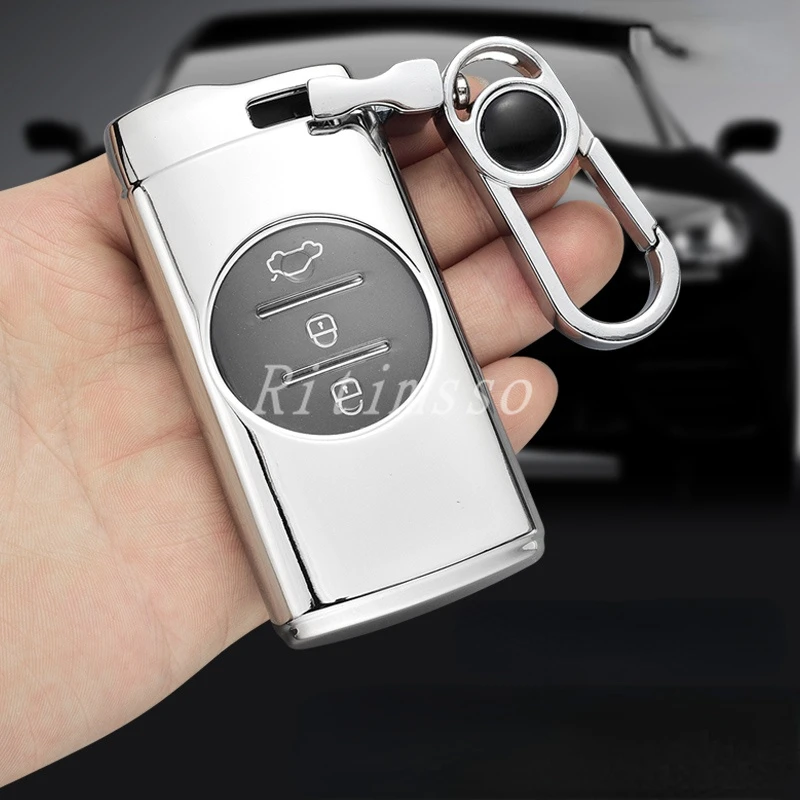 BIVVI Custodia In TPU Per Chiave Auto Chery Tiggo 8 Pro, Tiggo 7 Pro Plus, Arrizo 5 – Morbida E Antigraffio - 5