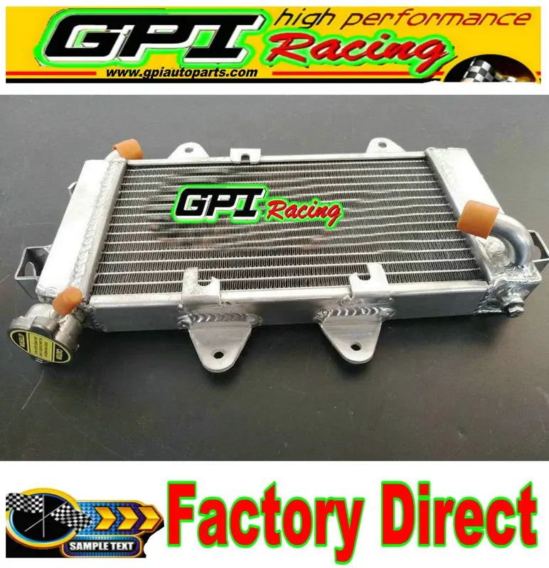 GPI Racing ラジエーター アルミニウム製DUKE RC用　KTM アルミラジエーター KTM デューク 125 250 390 ABS RC390 2013