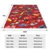 Cars Lightning McQueen 95 Flannel Blanket Life Is A Highway Super Warm Throw Blanket for Couch Bed Picnic Bedspread Sofa Bed 5