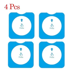 Premium Tempered Glass Screen Protector for Smart Watches - 1 to 5 Pack (4 Pcs)
