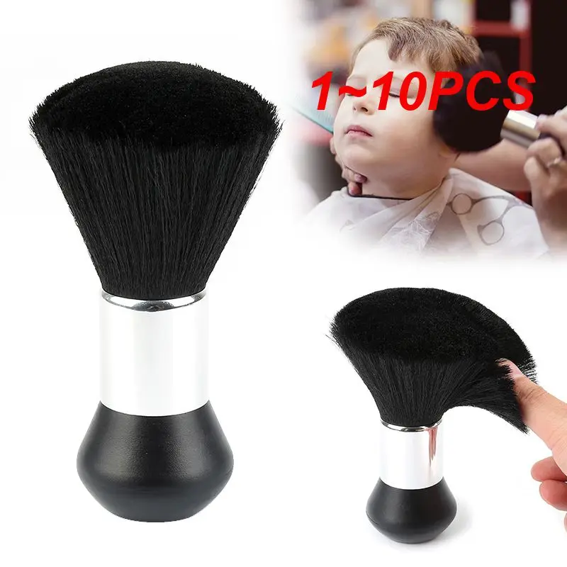 

1~10PCS Black Hairdressing Sweeping Neck Hair Cleaning Duster Hair Cutting Brush for Barbershop Hair Cut Brush Tools Barber